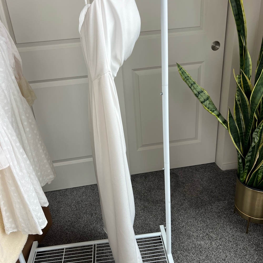 Jenny Yoo “Perla” Dress Neck Scarf Strapless for Bridal Shower, Rehearsal Dinner - Picture 5 of 16